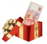 为慈善机构捐款 10 新元
